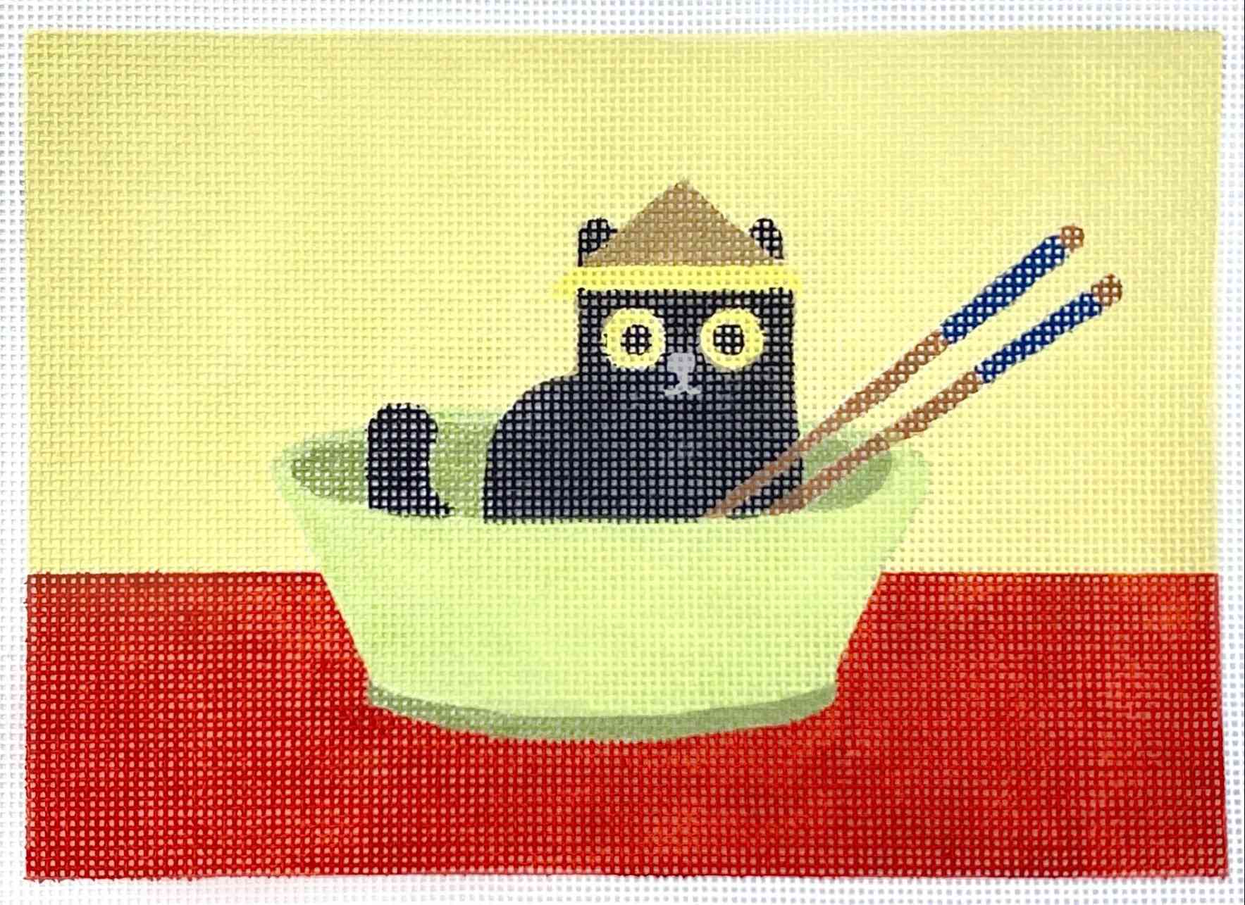 Cat in a bowl