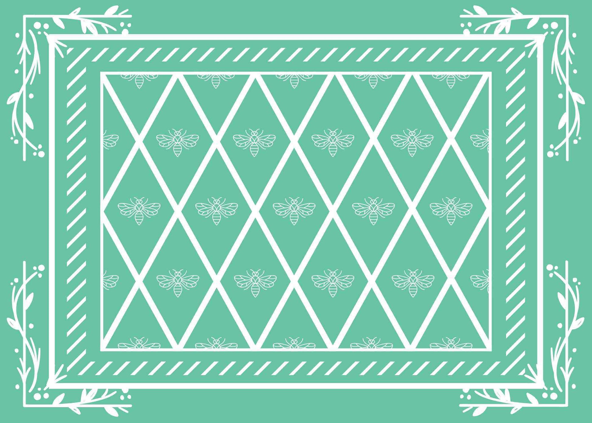 Needle Case - Napoleon's Bee - Jade