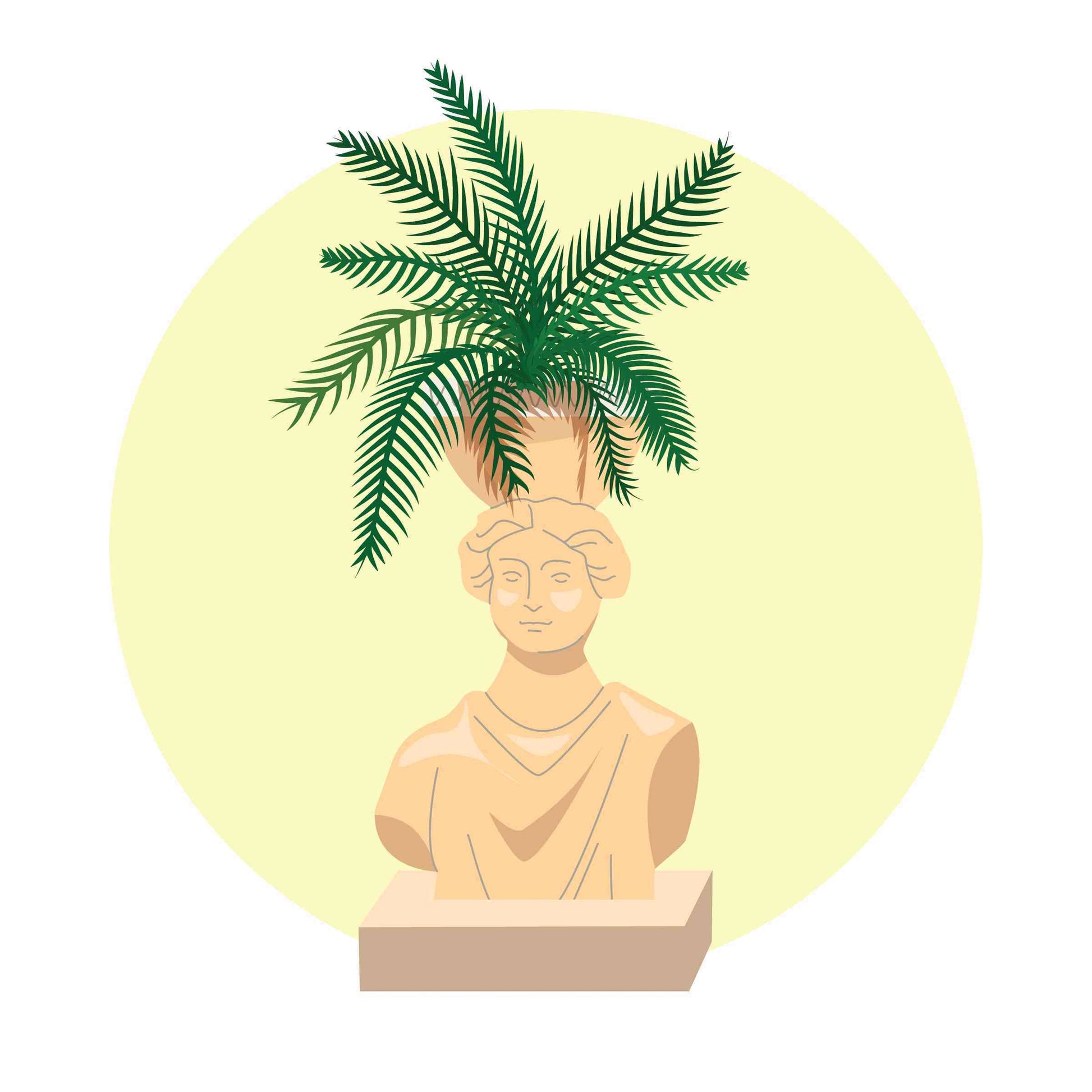 Statue Vase