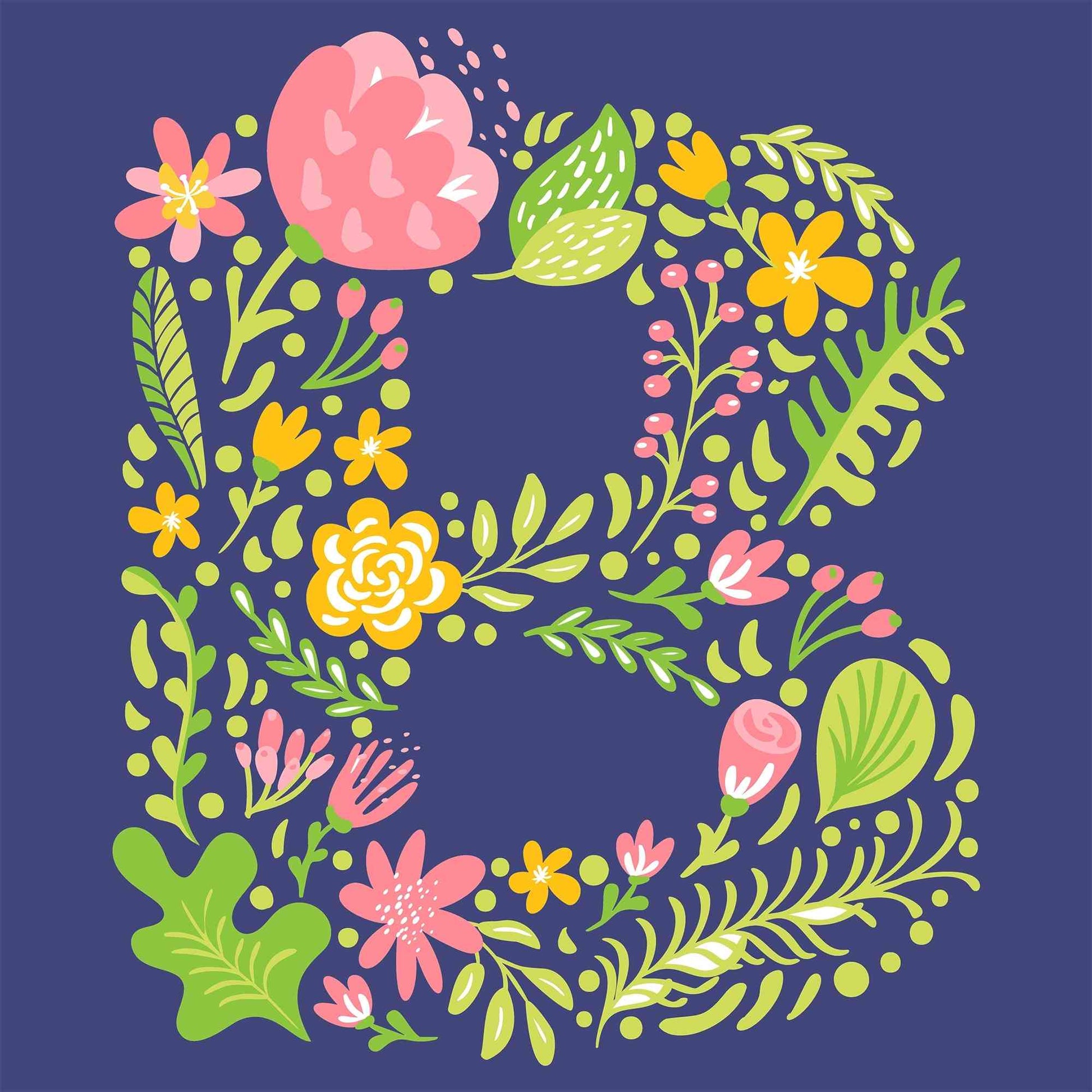 Plants Letter-B