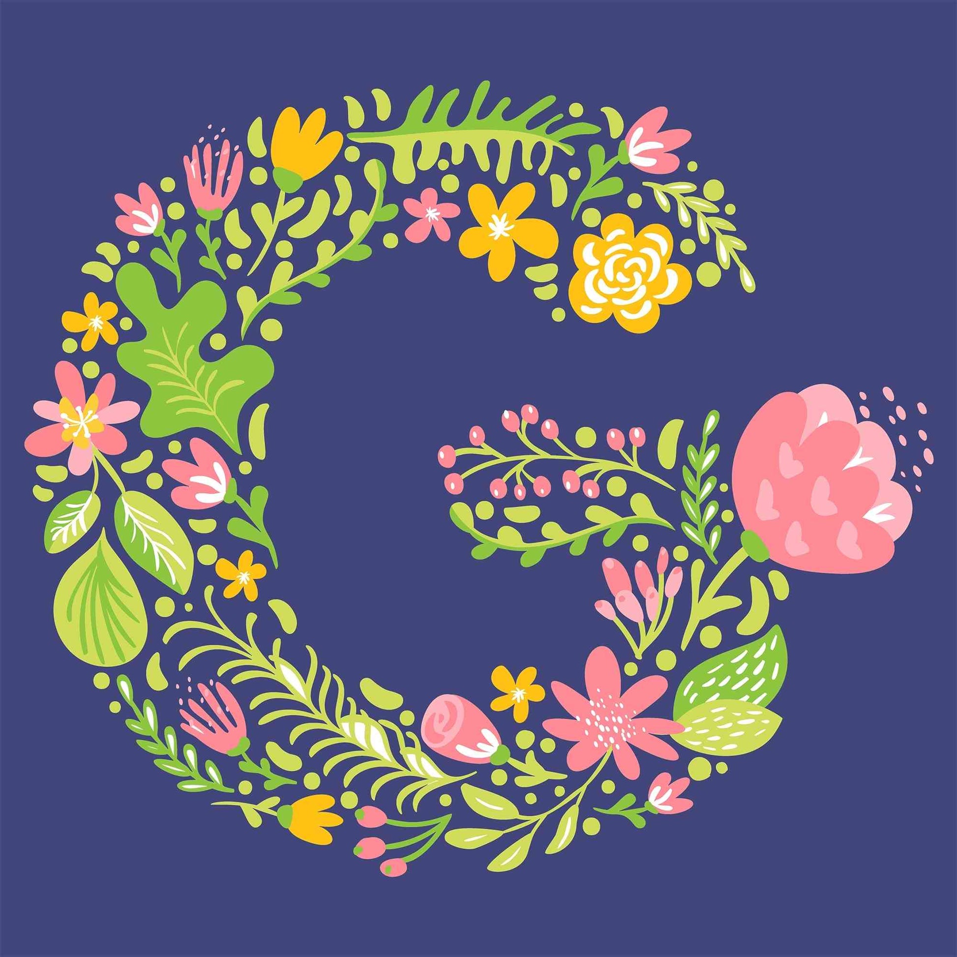 Plants Letter-G