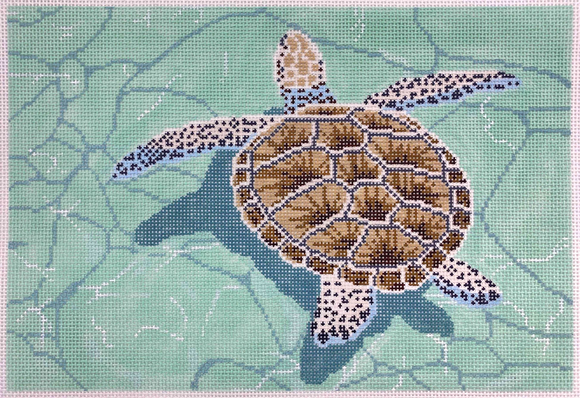 Swimming Sea Turtle