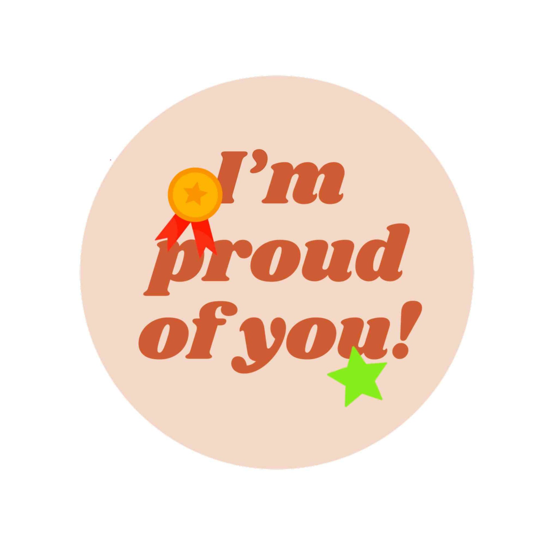 Graduation- I'm proud of you (beige)
