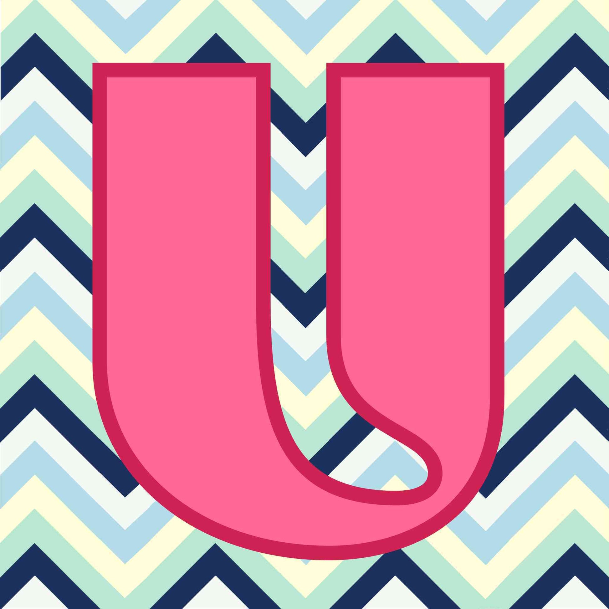 Letter U