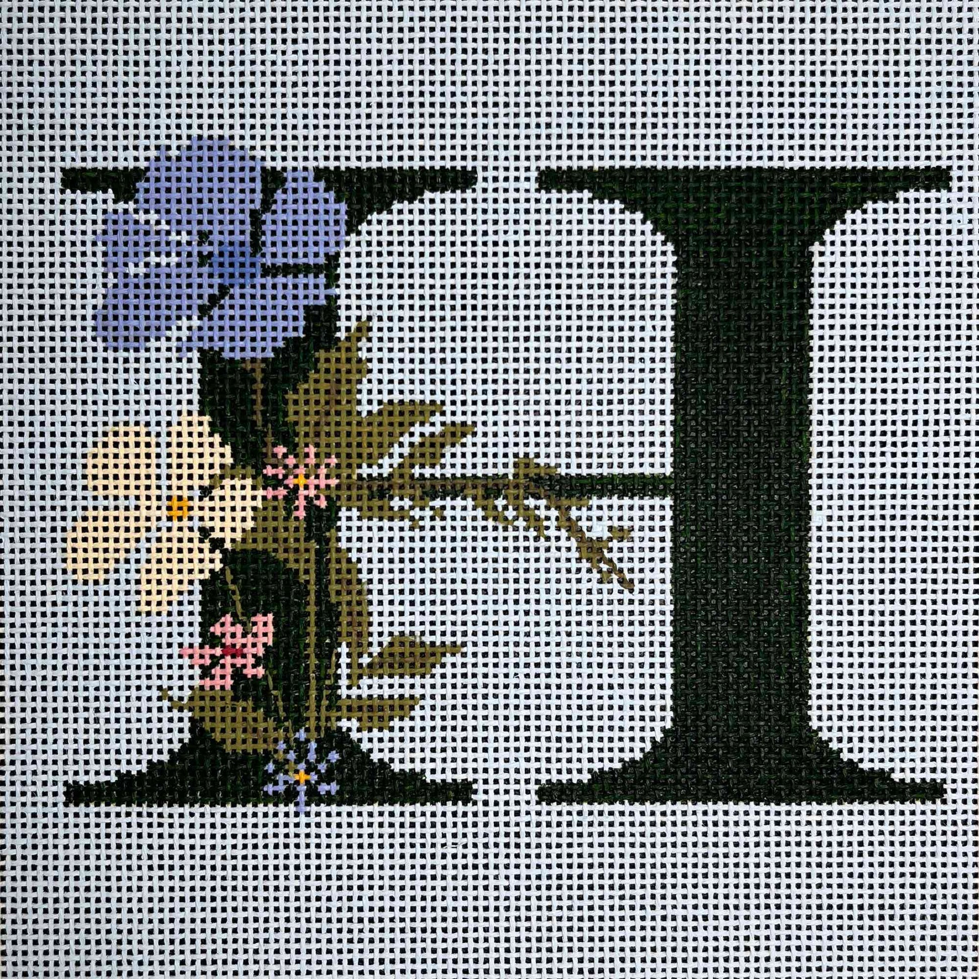 Floral Letter H