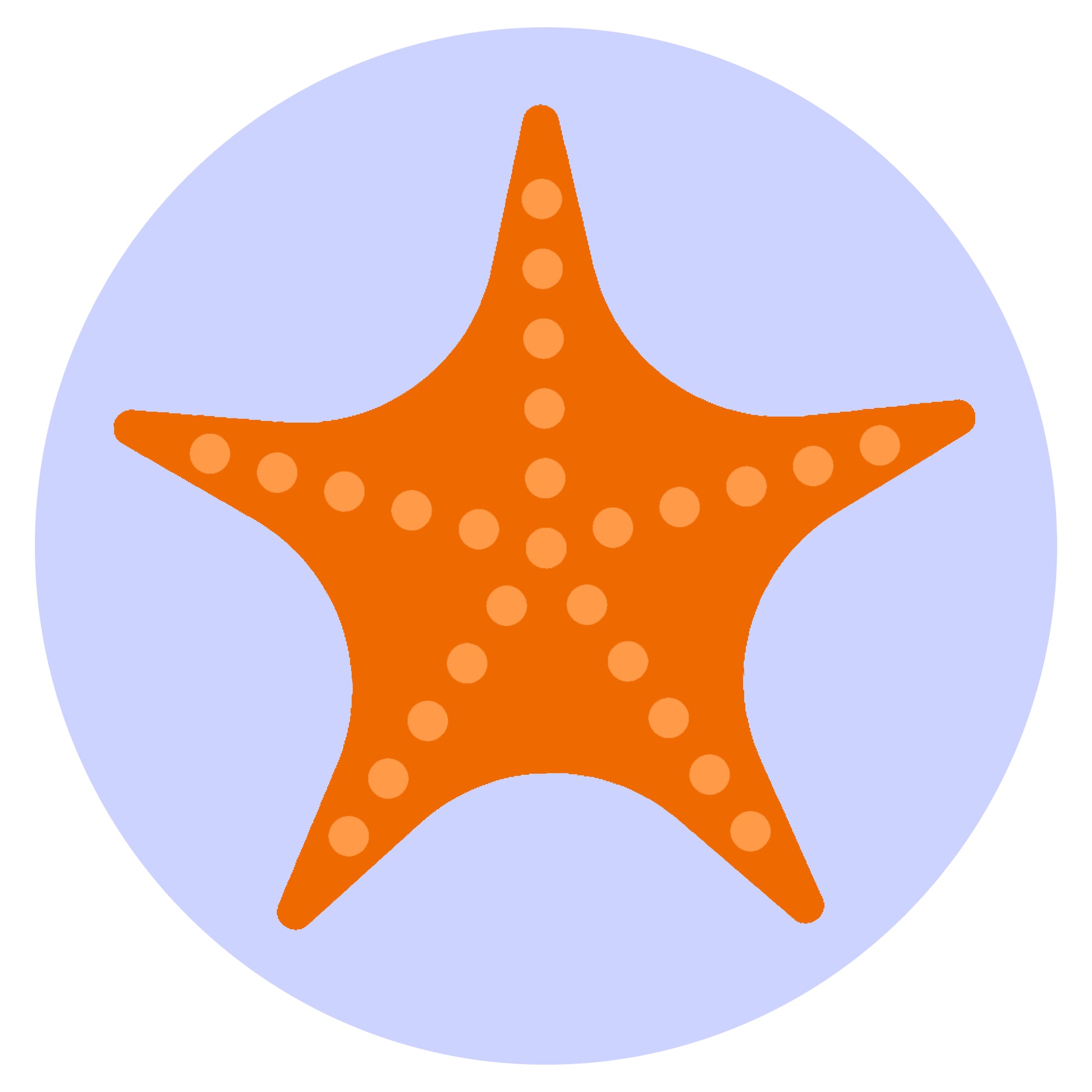 Starfish ornament