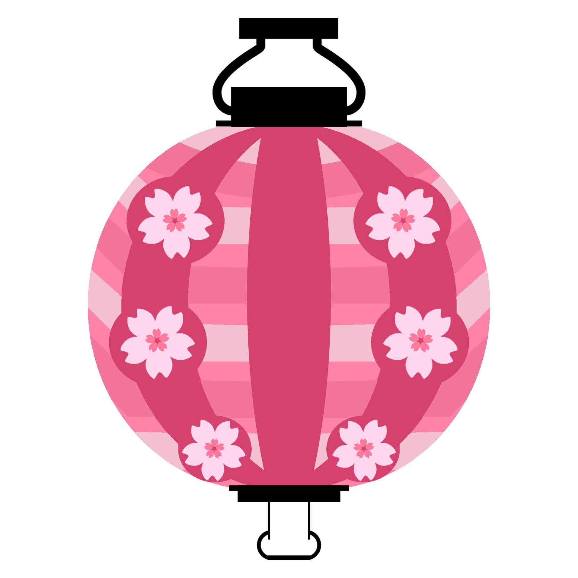 Sakura lantern