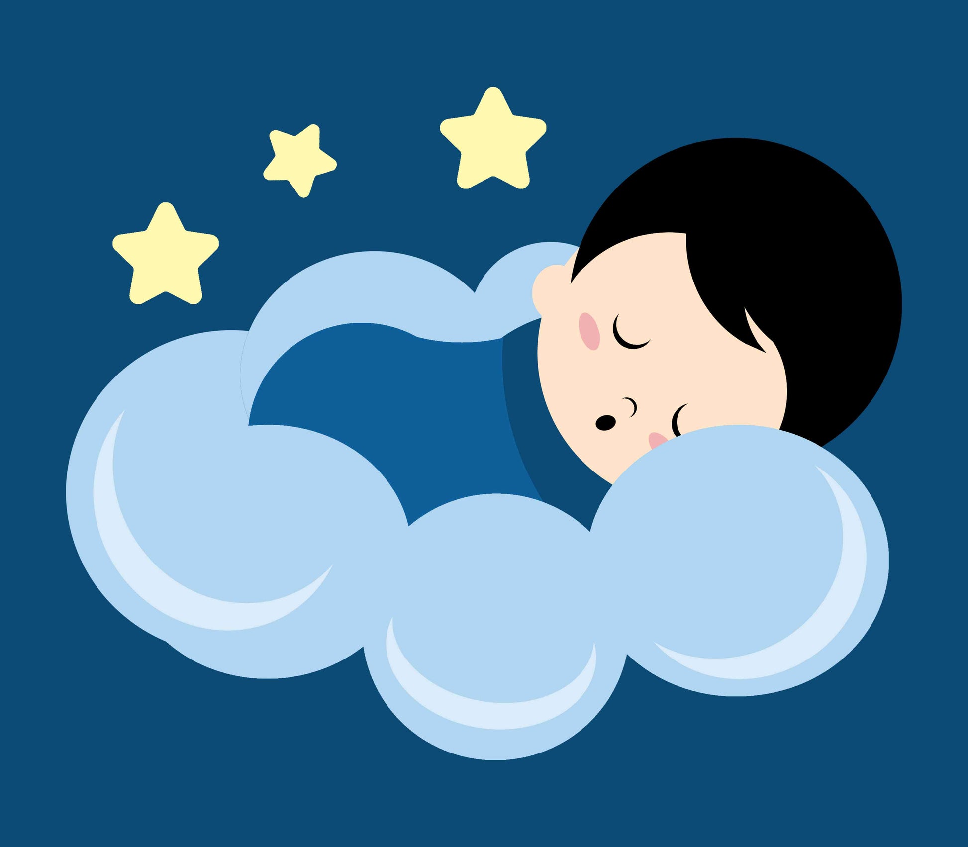 Baby boy sleeping