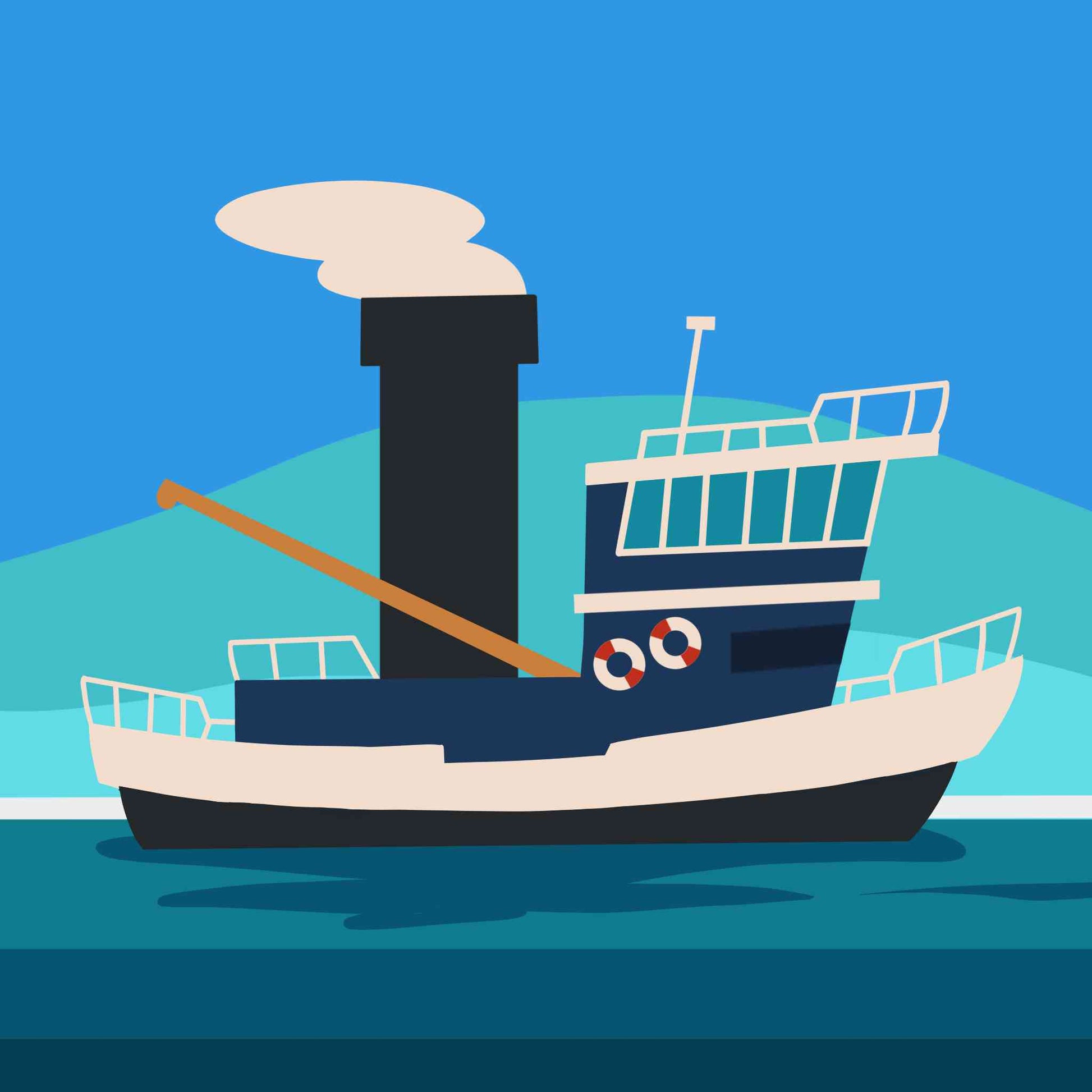 Shipping Yacht