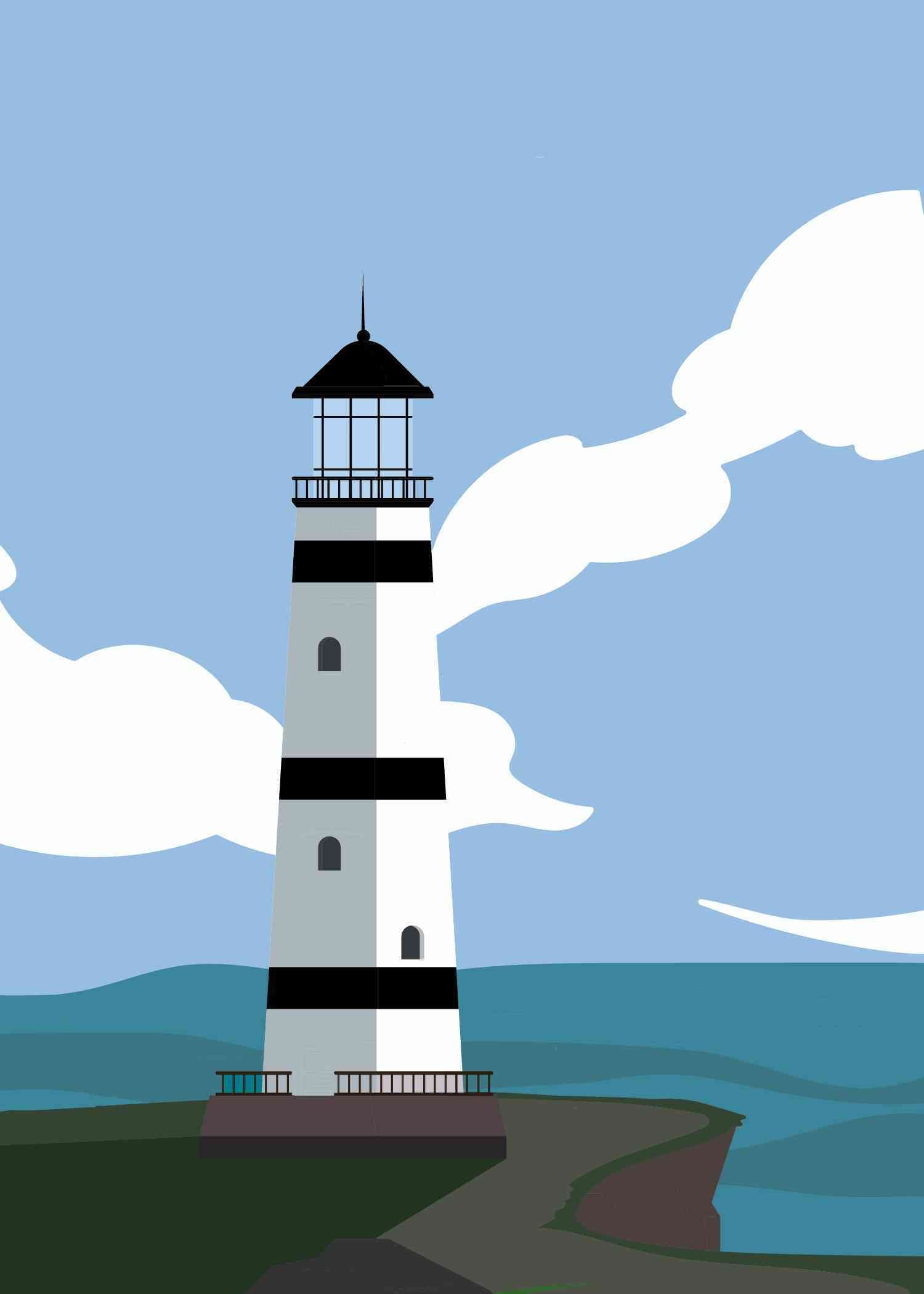 Lighthouse Afternoon