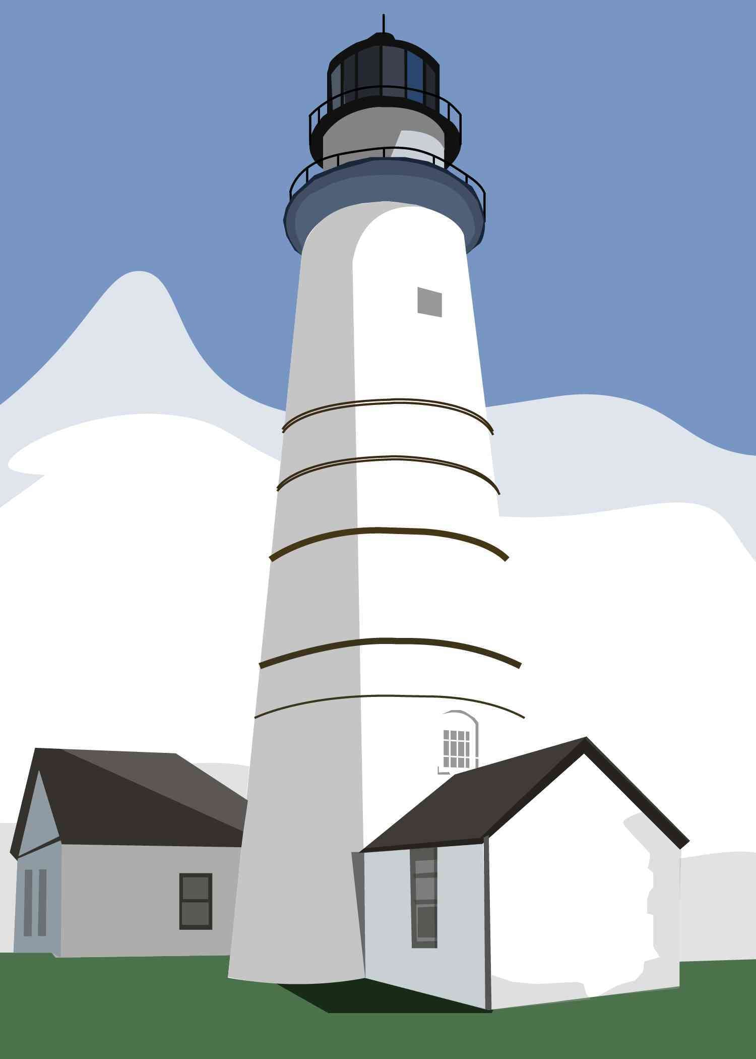 Lighthouse Winter