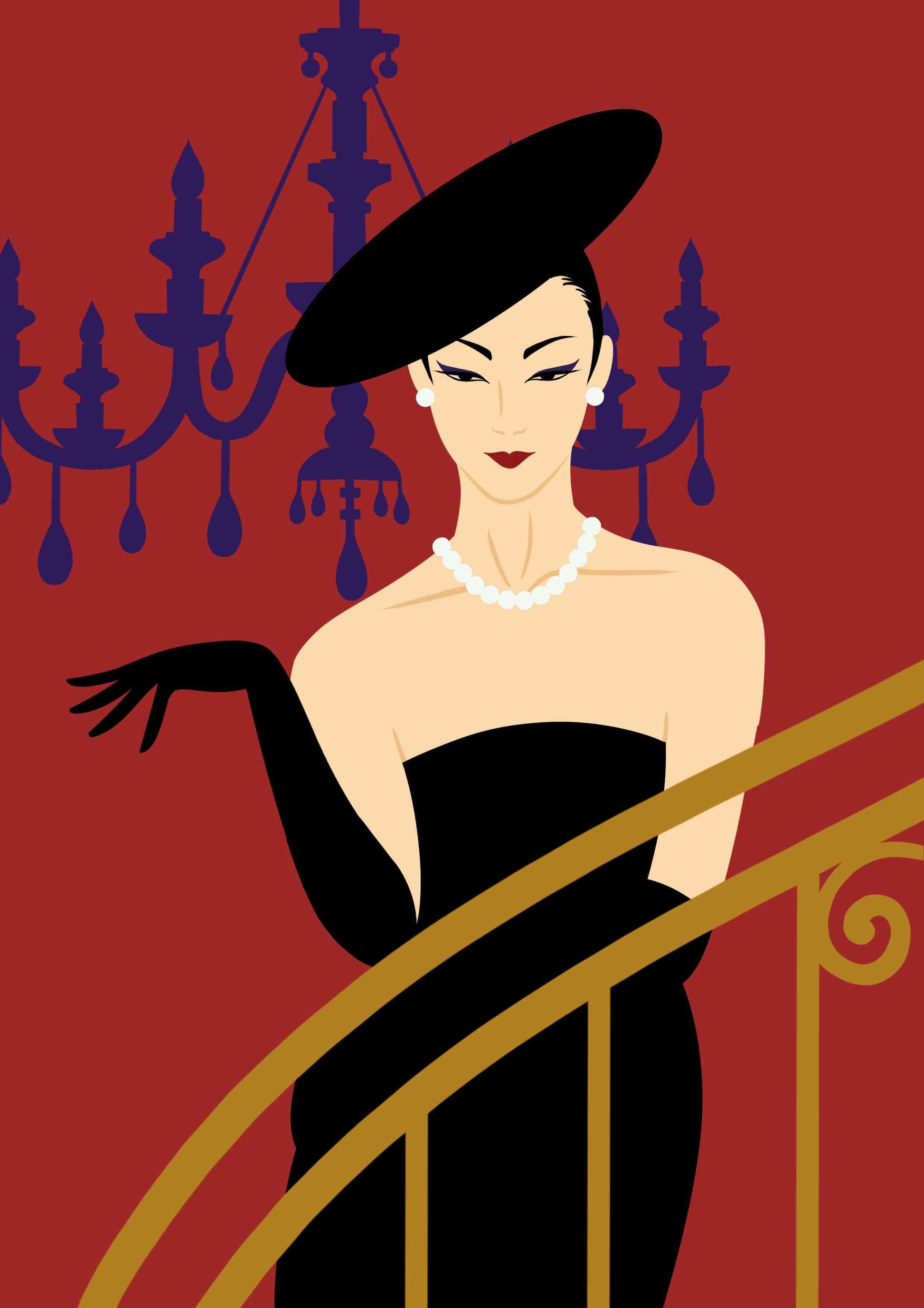 Lady with Pearl
