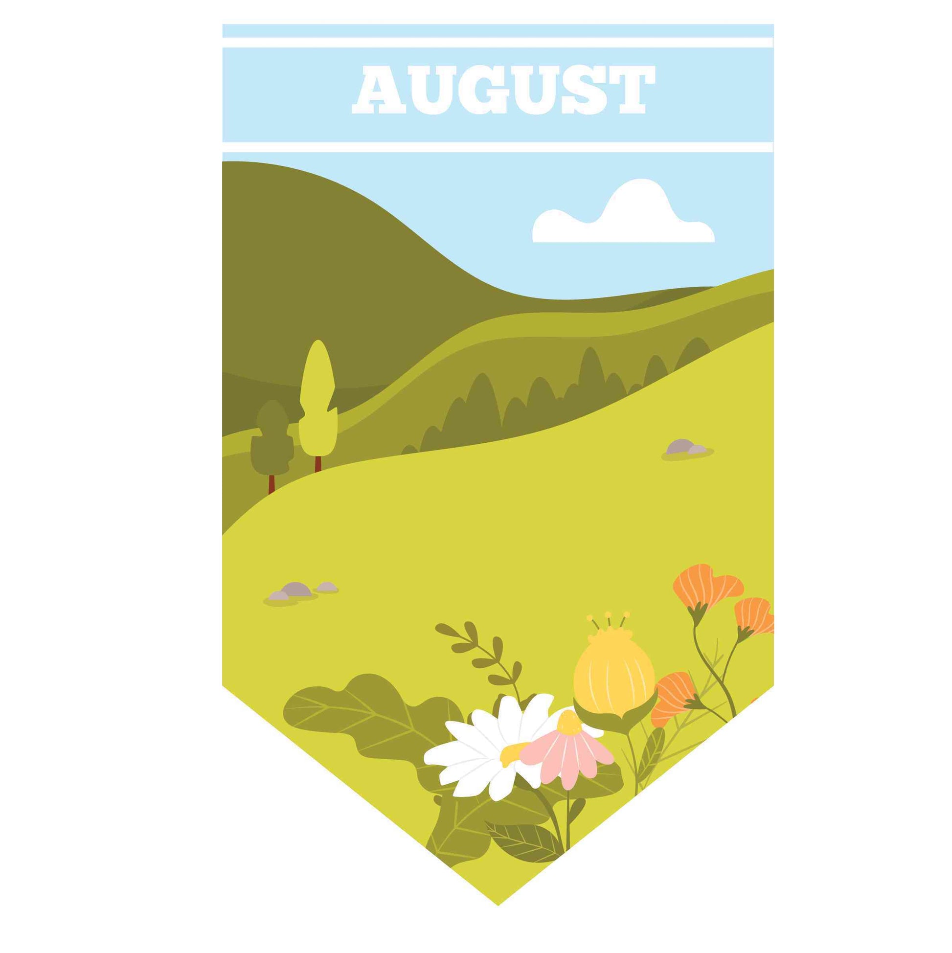 August Banner