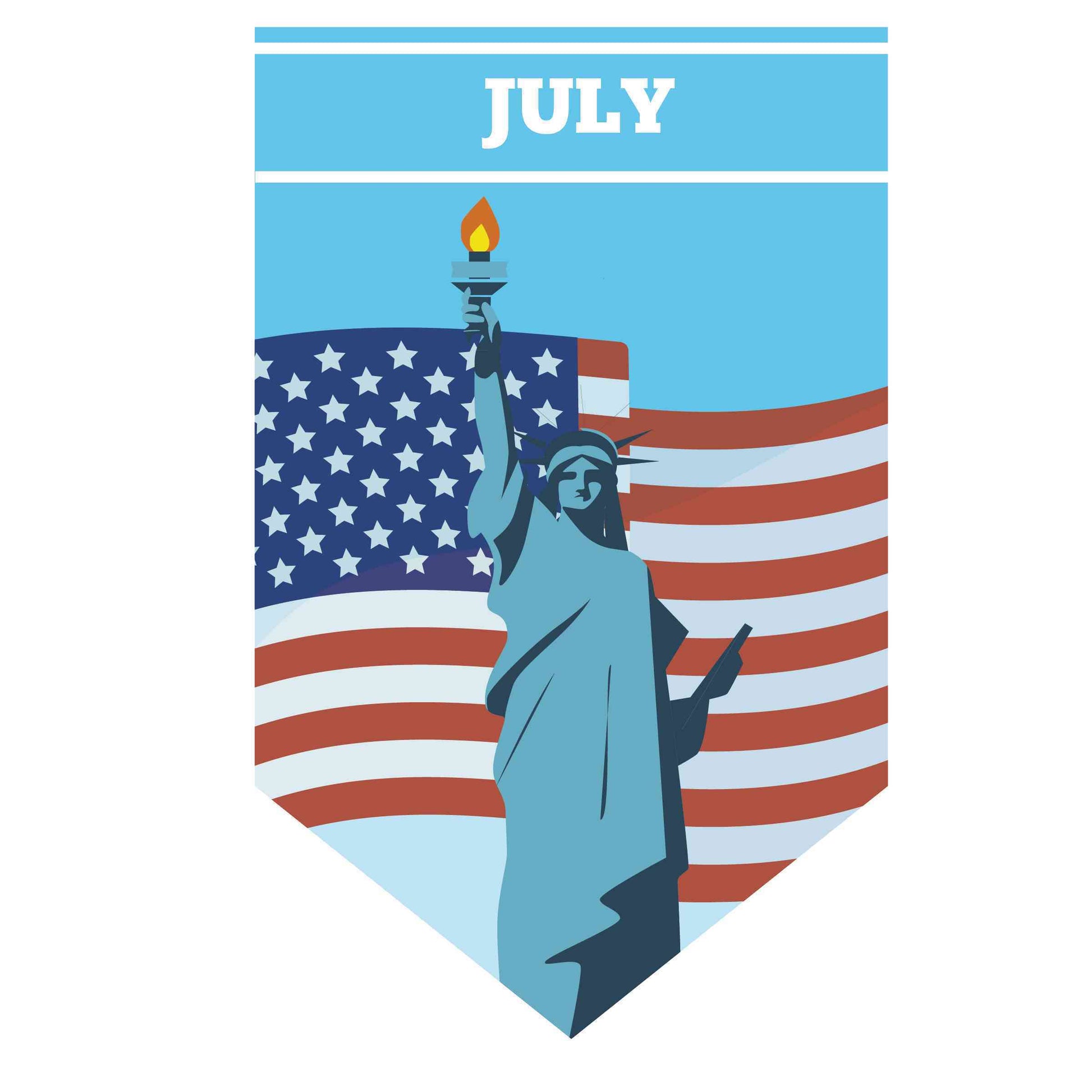 July Banner