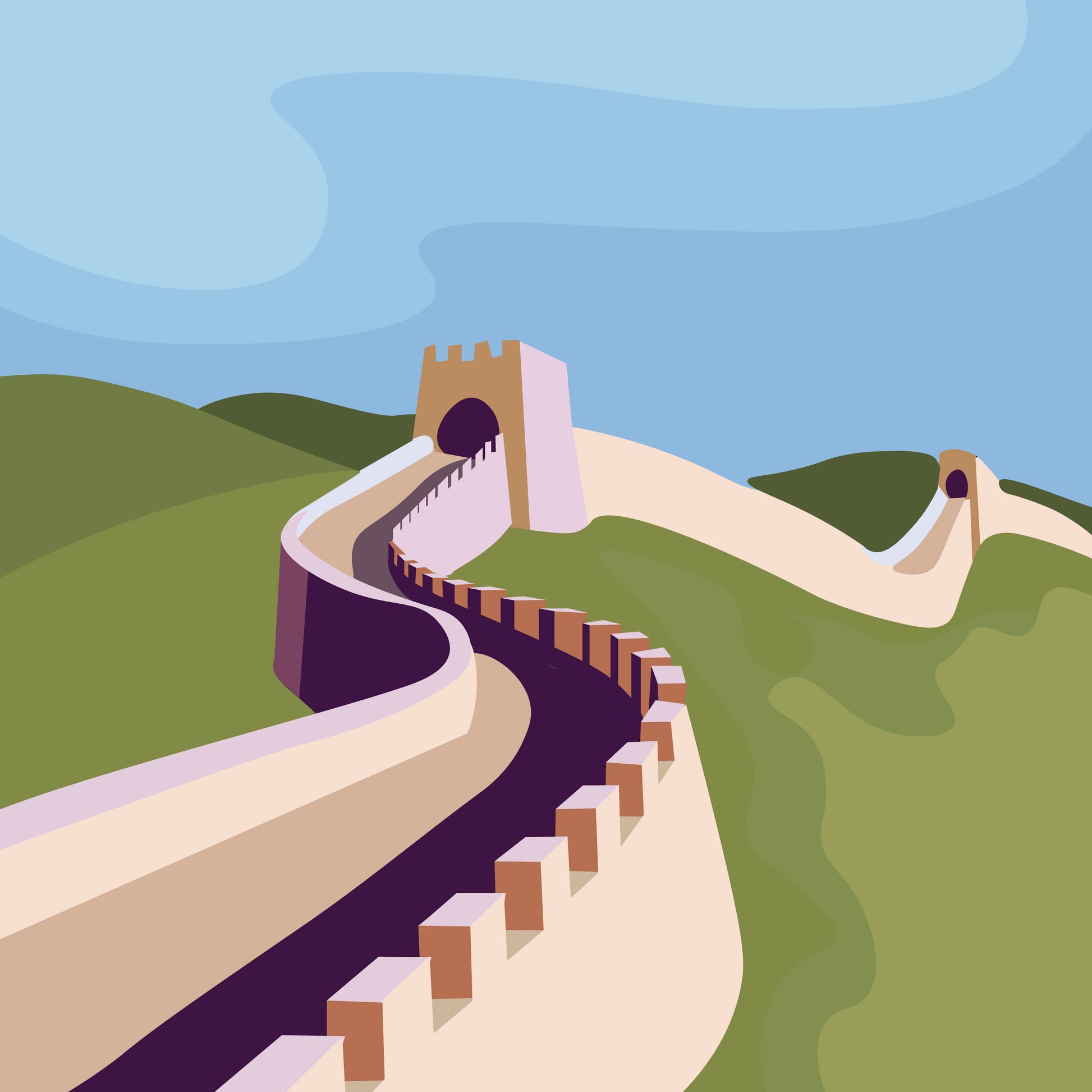 Great wall of China