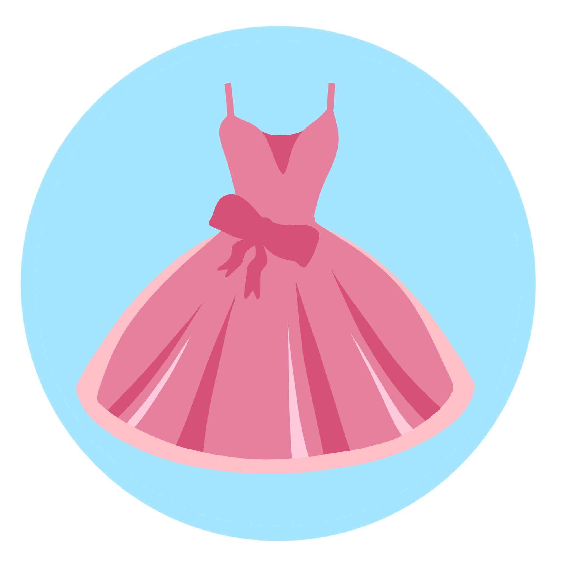 Pink Cocktail Dress