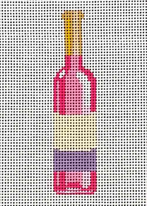 Pink Wine Bottle
