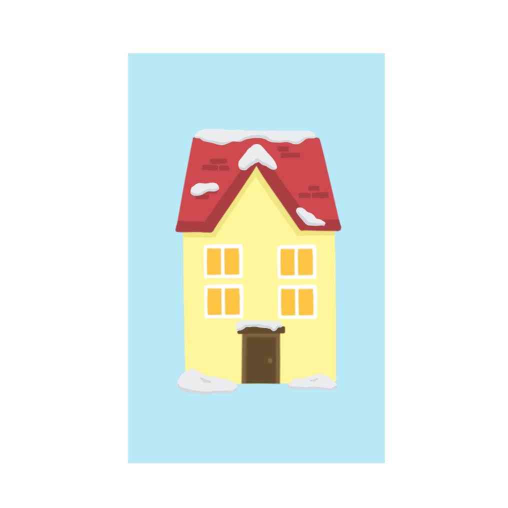 Yellow Winter House