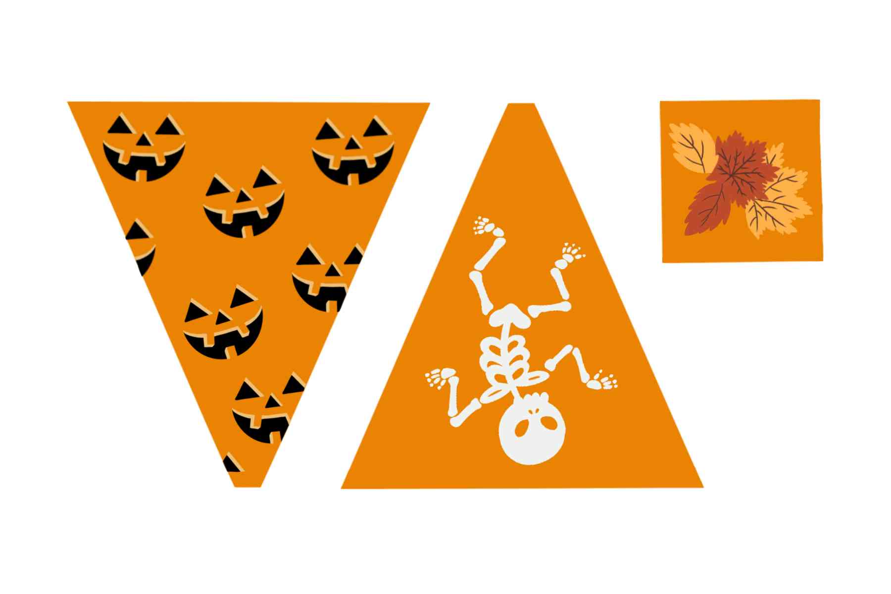 Scissor Case- Halloween (Jack-o'-lantern 2)