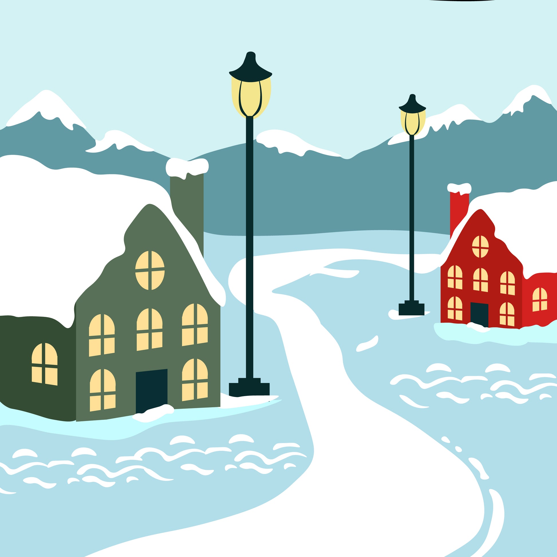 Snow city