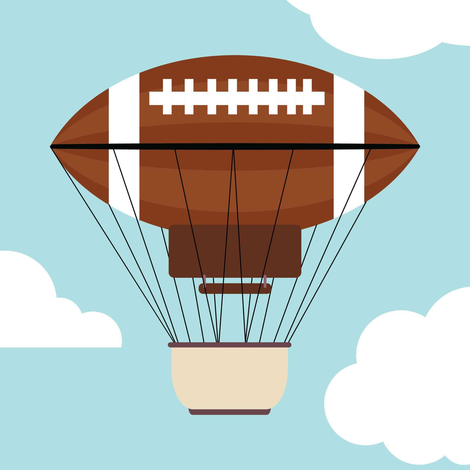 American Football Hot Air Balloon