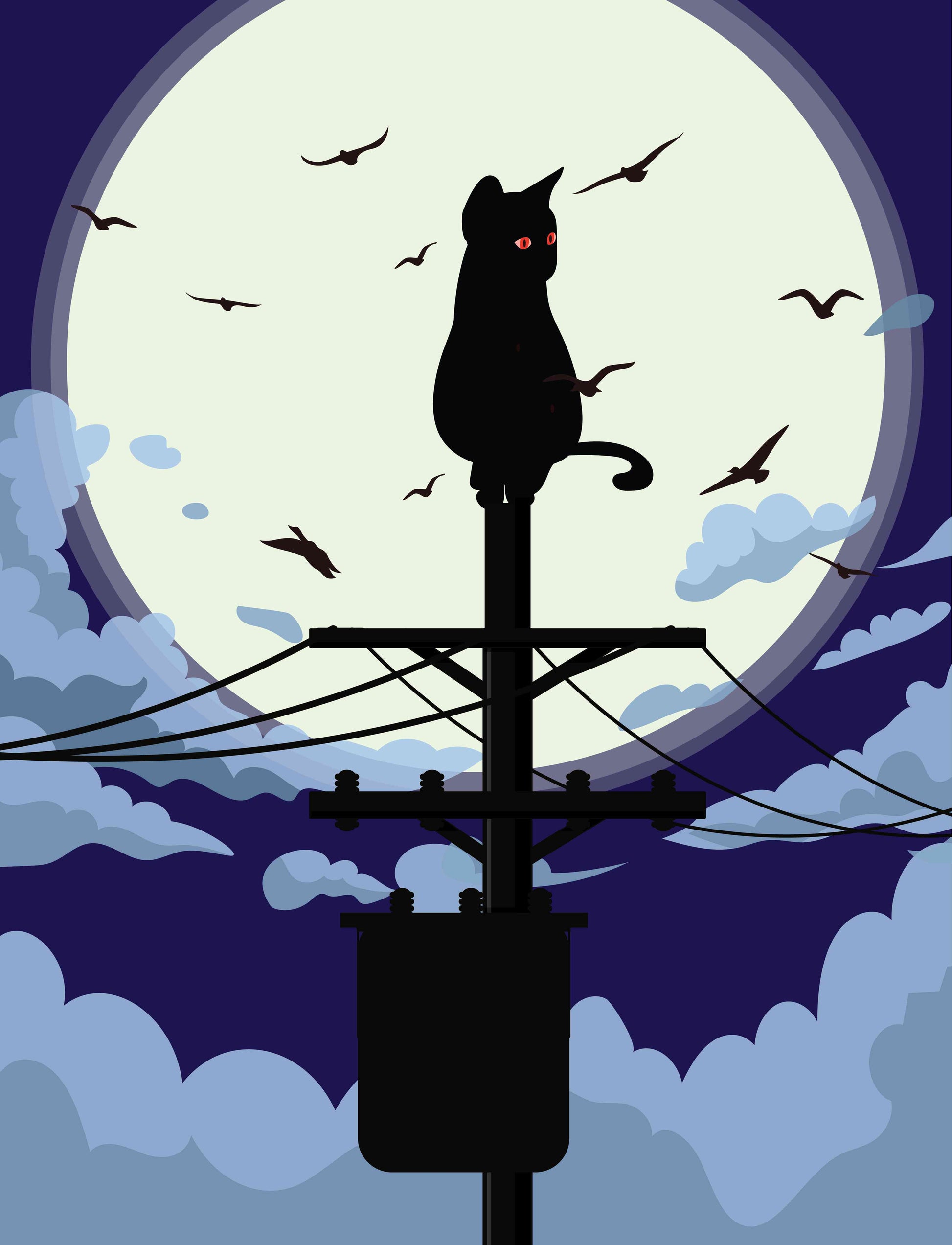 Cat Silhouette
