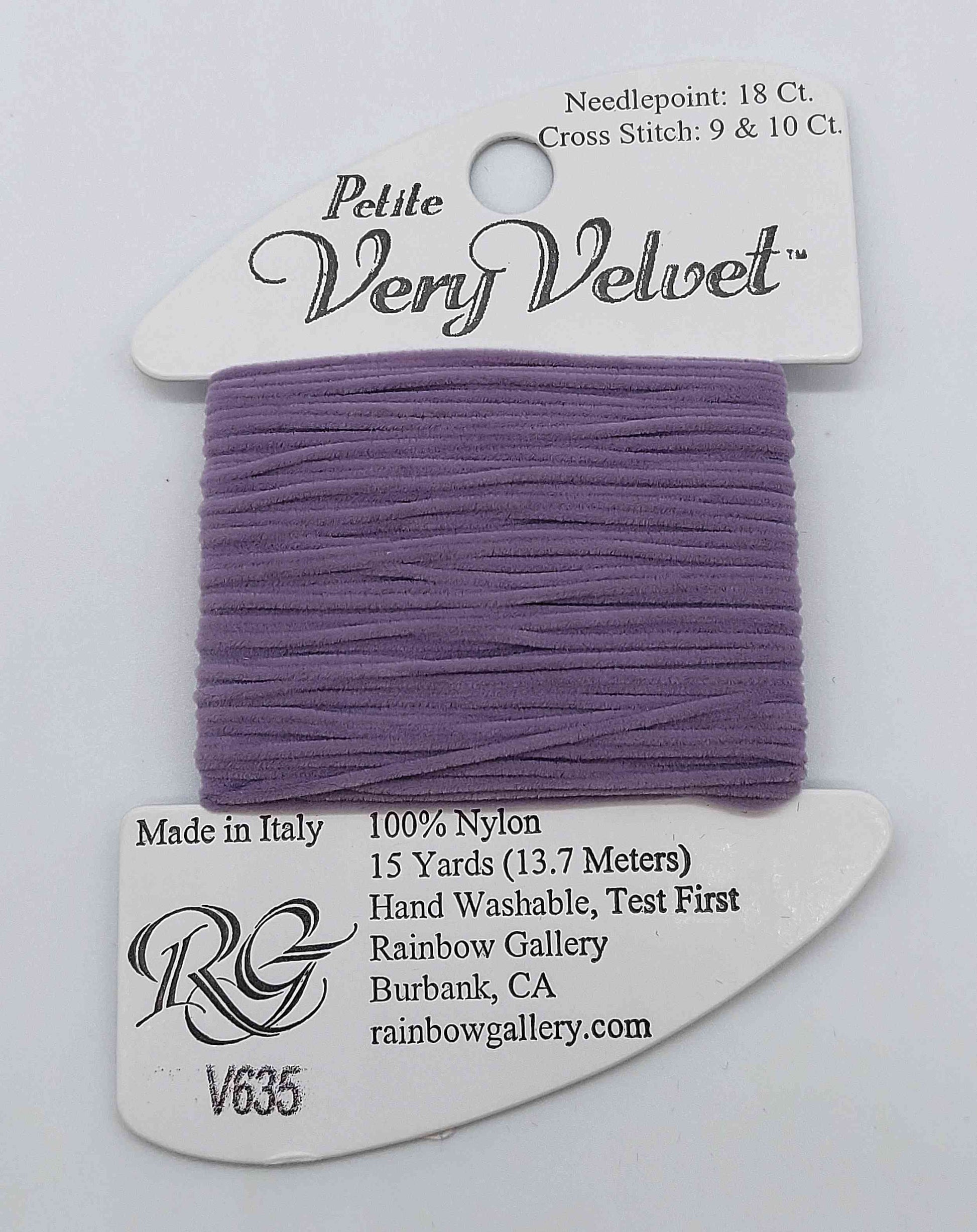 Petite Very Velvet - Assorted Colors - V635-LT VIOLET