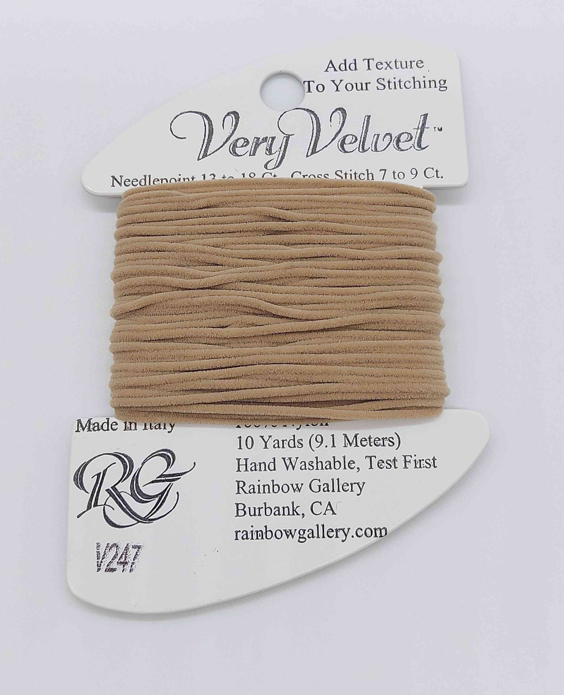 Very Velvet - Assorted Colors - V247-MED BEIGE