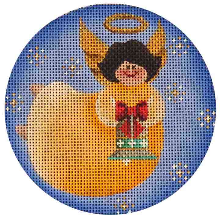 Christmas bell angel