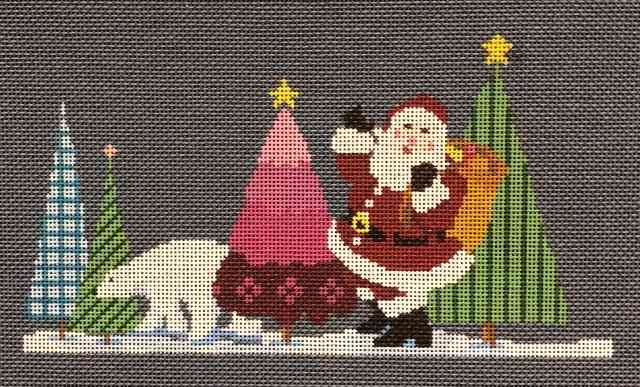 Santa and Polar Bear