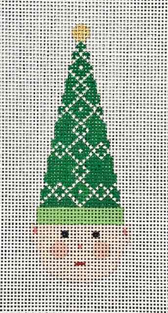 Elf Orn green white