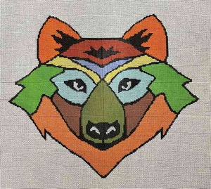 Colorful Wolf