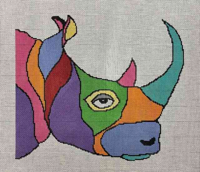 Colorful Rhino
