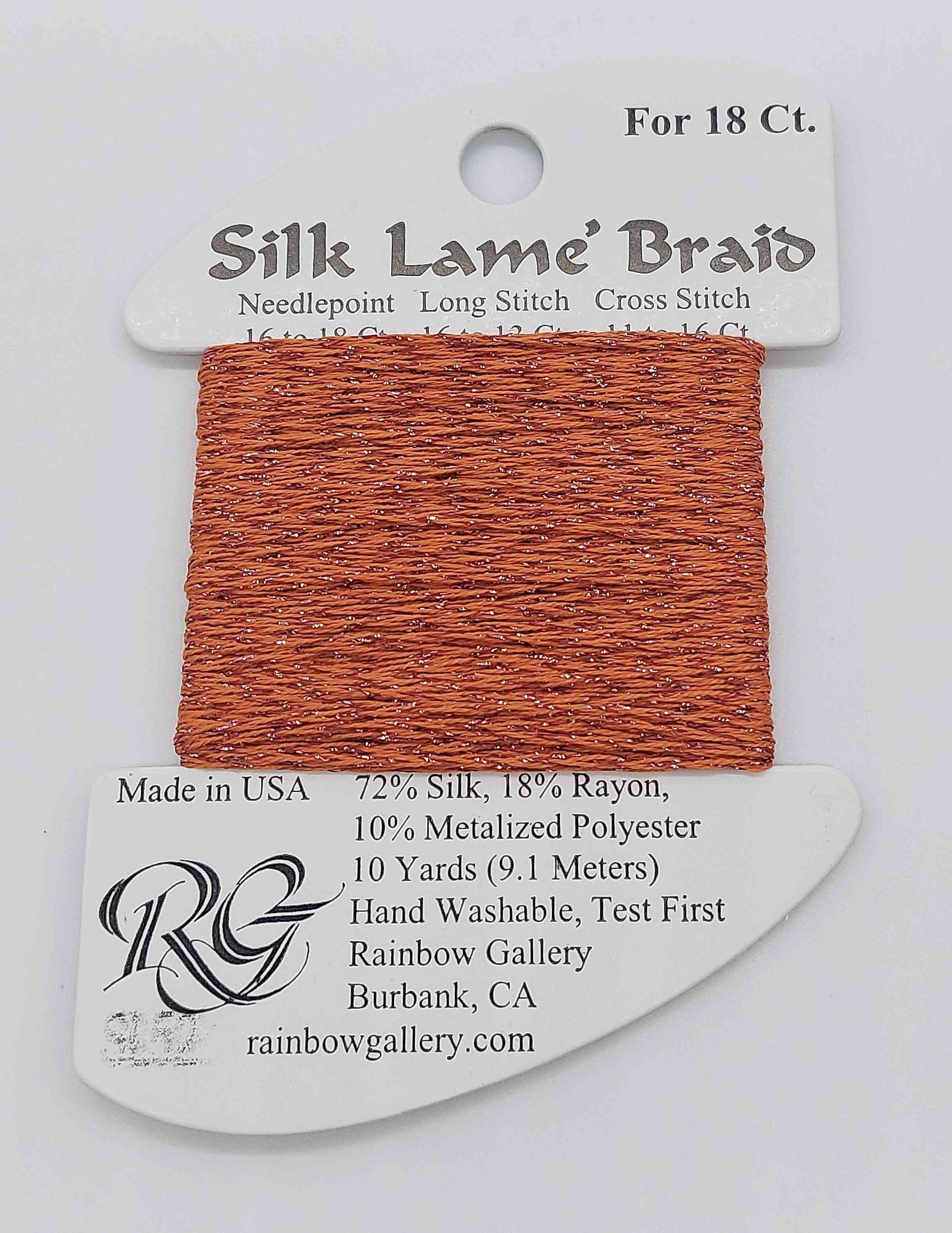 Slik Lame Baid -  Assorted Colors - SL52-PUMPKIN