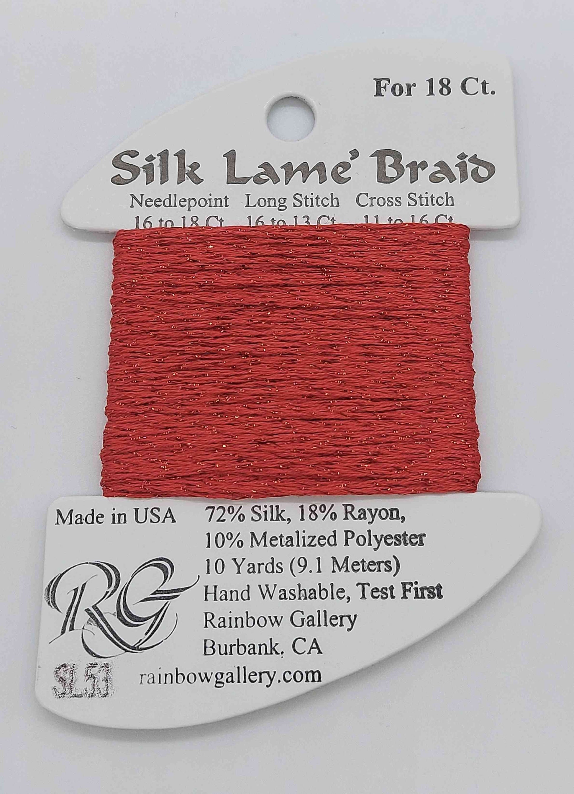 Slik Lame Baid -  Assorted Colors - SL53-CRIMSON