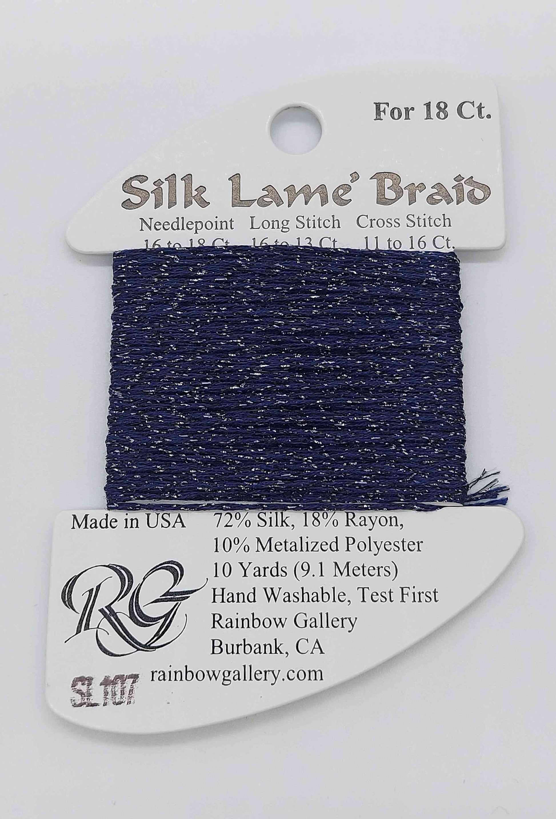 Slik Lame Baid -  Assorted Colors - SL107-DEEP COBALT