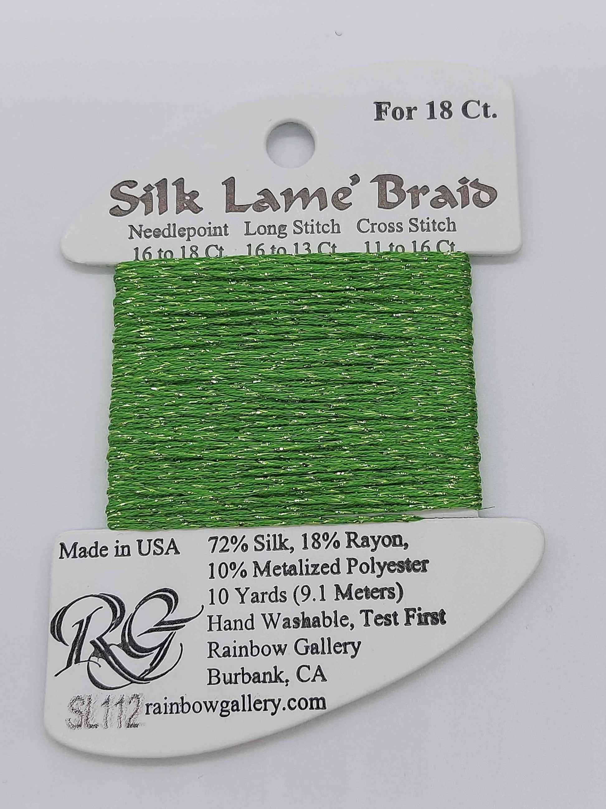 Slik Lame Baid -  Assorted Colors - SL112-SPRING GREEN
