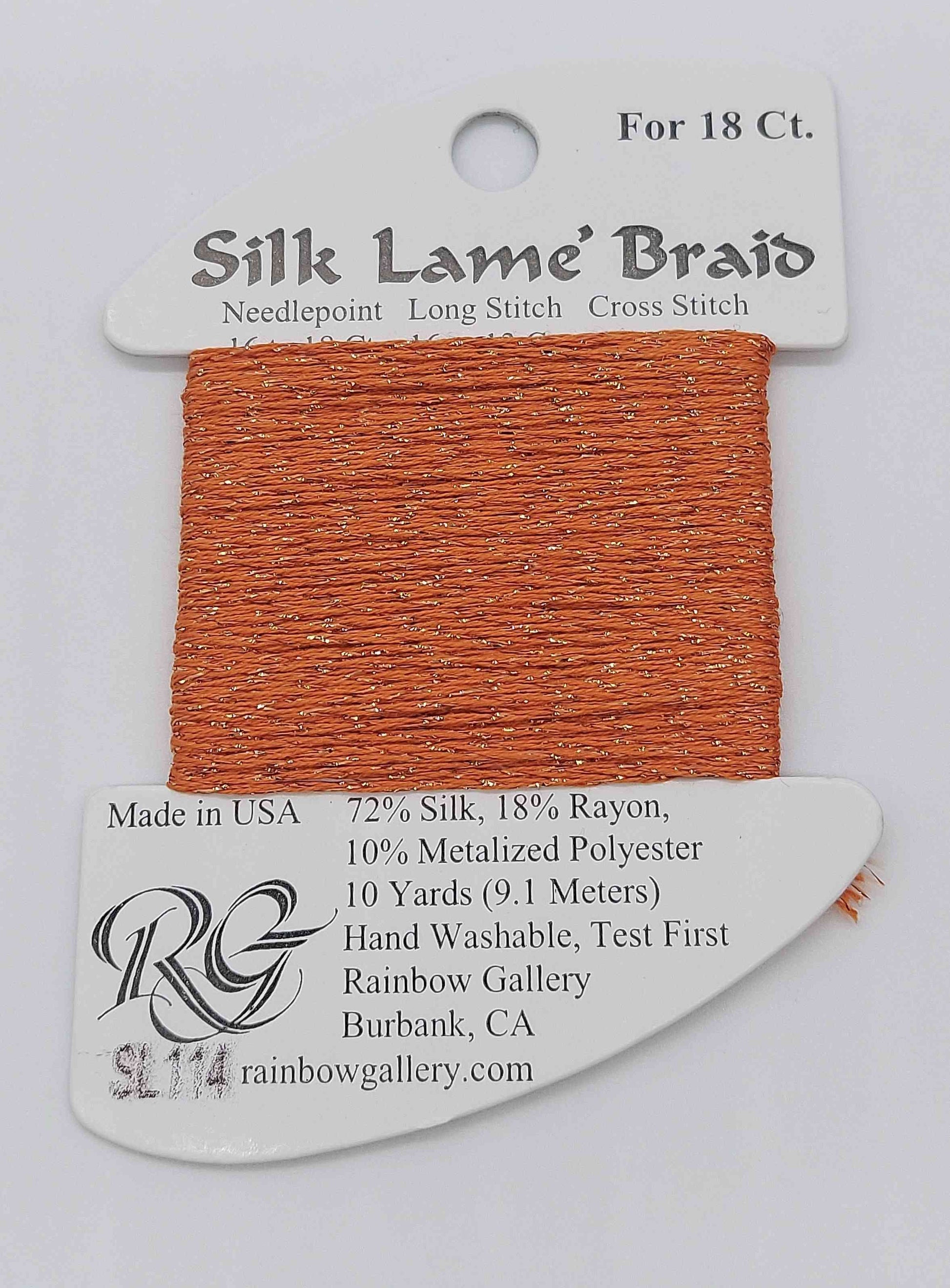 Slik Lame Baid -  Assorted Colors - SL114-LITE PUMPKIN