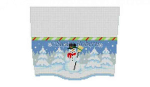 Stocking Cuff - Snowman