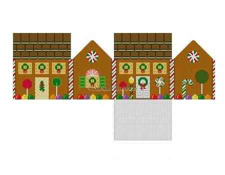 3-D Gingerbread House - Andes Mint & Gingerbread