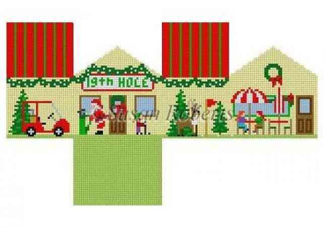 3-D Mini-House - 19th Hole (13ct)