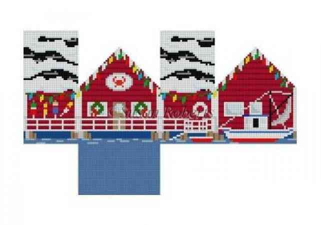 3-D Mini-House - Crab Shack