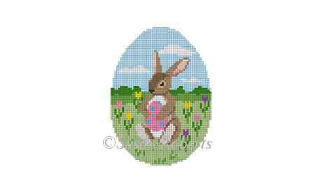 Sitting Rabbit w Egg