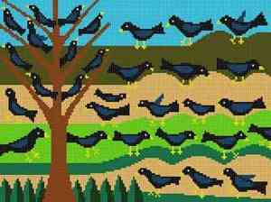 Tree Of Blackbirds