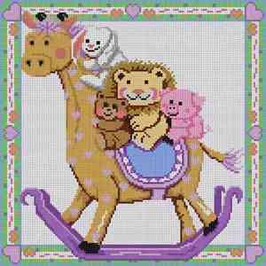 Animals Riding Giraffe