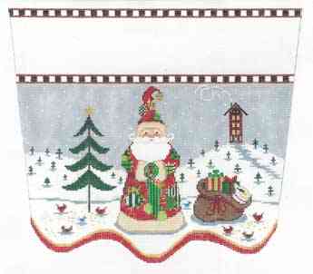 Patchwork Santa