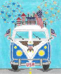 Micro Bus Fourth of July