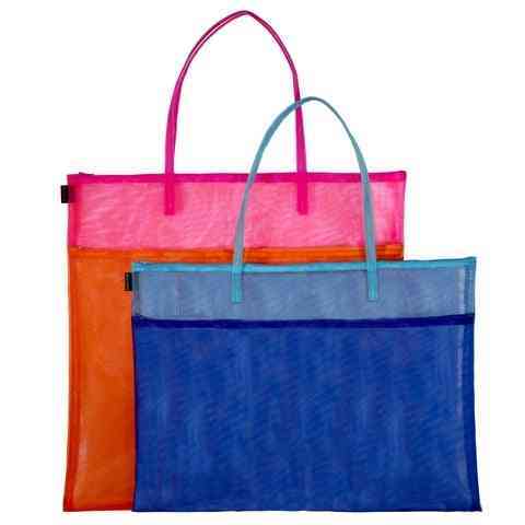 Double Zip Cases - With Handle - Multi Color
