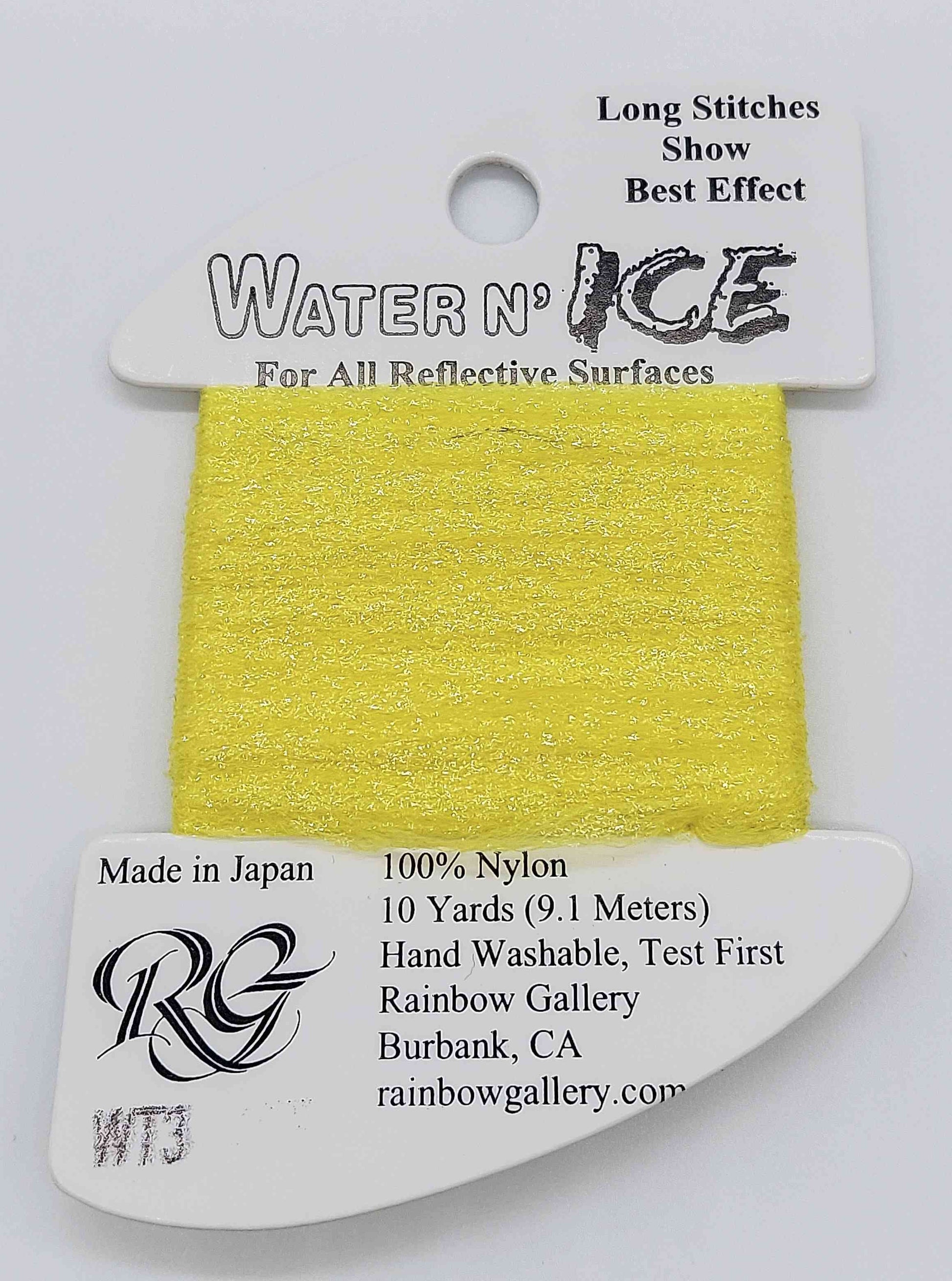 Water N'Ice -  Assorted Colors - WT3 - Flame Yellow