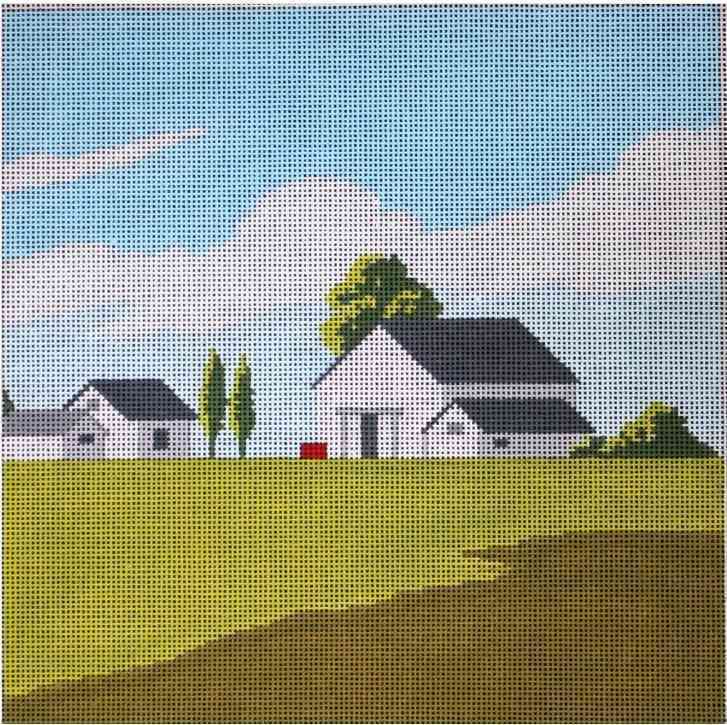 White Barn & House